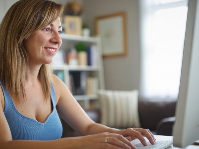 Sylvia Klaip en mentoría on-line